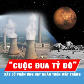 Cuộc đua xây lò phản ứng hạt nhân trên Mặt trăng