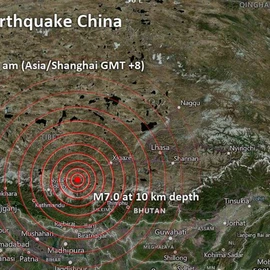 Podcast bản tin trưa 7-1: Động đất 7,1 độ richter ở Tây Tạng, rung chuyển tới Nam Á, đang thống kê số thương vong