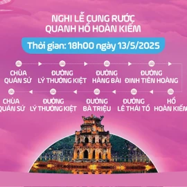 Podcast bản tin trưa 9-5: Xá lợi Phật sẽ được rước quanh hồ Hoàn Kiếm