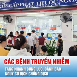 Podcast tin trưa 20-10: Các ca bệnh truyền nhiễm tăng nhanh cùng lúc: Cảnh báo nguy cơ dịch chồng dịch