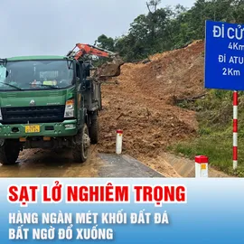 Podcast bản tin ANTT 22-10: Sạt lở nghiêm trọng ở Đà Nẵng, nguy cơ tiếp tục sạt lở do mưa bão