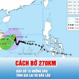 Podcast bản tin tối 30-11: Bão số 15 hướng về bờ biển phía Đông tỉnh Gia Lai-Đắk Lắk