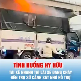 Podcast bản tin tối 22-12: Tài xế nhanh trí lái xe đang cháy đến trụ sở cảnh sát nhờ hỗ trợ