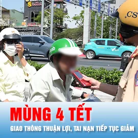 Podcast bản tin tối 20-2: Mùng 4 Tết, giao thông thuận lợi, tai nạn tiếp tục giảm