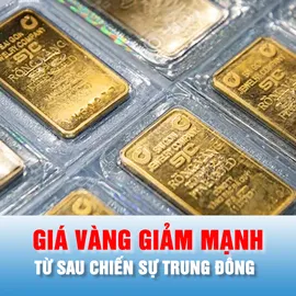Podcast bản tin trưa 22-3: Giá vàng sáng nay giảm mạnh nhất từ sau chiến sự Trung Đông