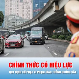 Podcast bản tin chiều 26-3: Nghị định về xử phạt vi phạm giao thông đường sắt chính thức có hiệu lực
