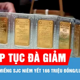 Podcast bản tin trưa 29-4: Giá vàng miếng SJC và vàng nhẫn 9999 tiếp tục đà giảm