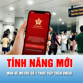 Podcast tin thời sự ngày 13-10: Hướng dẫn mua vé Metro số 1 trực tiếp trên VNeID