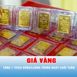 Podcast tin trưa 18-4: Giá vàng tăng 1 triệu đồng/lượng trong ngày cuối tuần