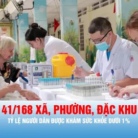 Podcast bản tin trưa 6-7: 41/168 xã, phường, đặc khu có tỷ lệ người dân được khám sức khỏe dưới 1%