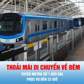 Podcast bản tin tối 4-8: TPHCM: Metro số 1 sắp tăng chuyến, kéo dài thời gian phục vụ đến 23 giờ