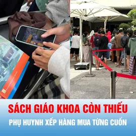 Podcast tin thời sự ngày 6-9: Phụ huynh xếp hàng mua từng cuốn sách giáo khoa 