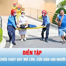 Podcast tin thời sự ngày 2-10: Diễn tập cứu gần 400 người trong vụ cháy ở bệnh viện 