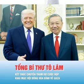 Podcast bản tin trưa 21-2: Tổng Bí thư Tô Lâm kết thúc chuyến tham dự cuộc họp Khai mạc Hội đồng Hòa bình về Gaza