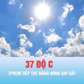 Podcast bản tin trưa 8-4: TPHCM tiếp tục nắng nóng gay gắt khoảng 37 độ C