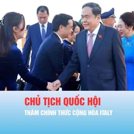 Podcast bản tin chiều ngày 11-4: Chủ tịch Quốc hội Trần Thanh Mẫn và phu nhân thăm chính thức Cộng hòa Italy