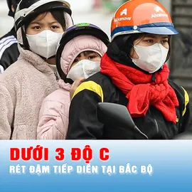 Podcast tin trưa 8-1: Rét đậm tiếp diễn trên diện rộng tại Bắc bộ