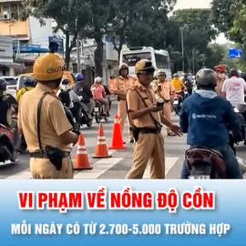 Podcast bản tin chiều 6-2: Mỗi ngày có từ 2.700-5.000 trường hợp vi phạm về nồng độ cồn