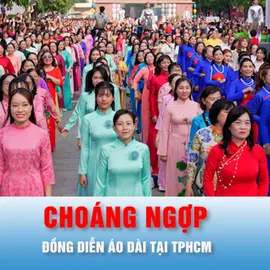Podcast bản tin chiều 8-3: Choáng ngợp đồng diễn áo dài tại TPHCM 