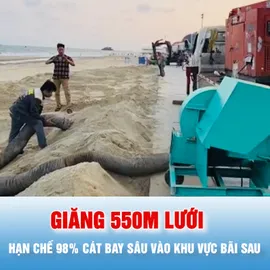 Podcast bản tin tối 24-3: Giăng 550m lưới, hạn chế 98% cát bay vào khu vực Bãi Sau