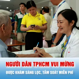 Podcast bản tin chiều 5-4: Người dân TPHCM vui mừng được khám sàng lọc, tầm soát miễn phí