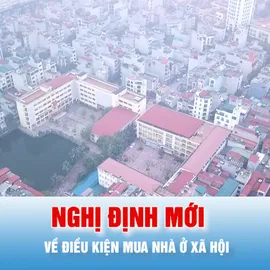 Podcast bản tin tối 8-4: Điều kiện mua nhà ở xã hội theo nghị định mới