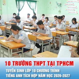Podcast bản tin chiều 16-4: 10 trường THPT tại TPHCM tuyển sinh lớp 10 chương trình tiếng Anh tích hợp năm học 2026-2027
