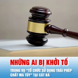 Podcast bản tin trưa 15-5: Những ai bị khởi tố trong vụ "Tổ chức sử dụng trái phép chất ma túy" tại Cát Bà