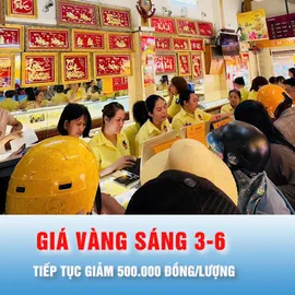 Podcast bản tin trưa 3-6: Giá vàng sáng 3-6 tiếp tục giảm 500.000 đồng/lượng