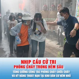 Tăng cường công tác phòng cháy chữa cháy và kỹ năng thoát nạn tại khu dân cư hẻm nhỏ