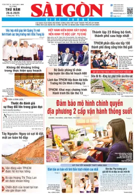 Báo Sài Gòn Giải Phóng ngày 26/6/2025
