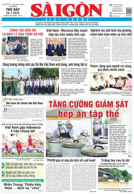 Sài Gòn Giải Phóng ngày 26/7/2025