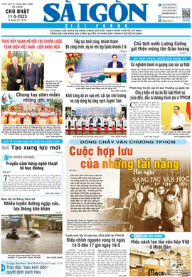 Báo Sài Gòn Giải Phóng ngày 11/5/2025