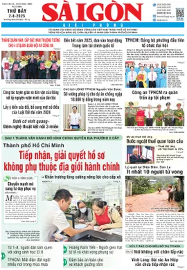 Báo Sài Gòn Giải Phóng ngày 2/8/2025