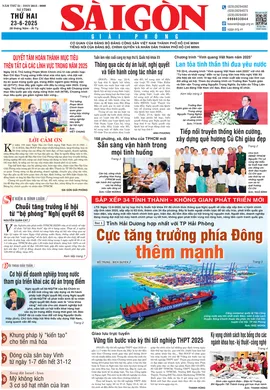 Báo Sài Gòn Giải Phóng ngày 23/06/2025