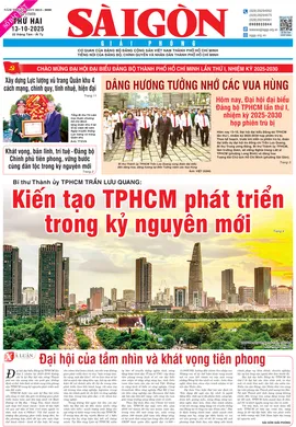 Báo Sài Gòn Giải Phóng ngày 13/10/2025