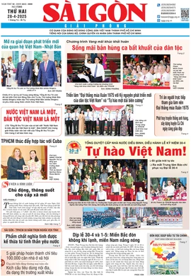 Sài Gòn Giải Phóng ngày 28/4/2025