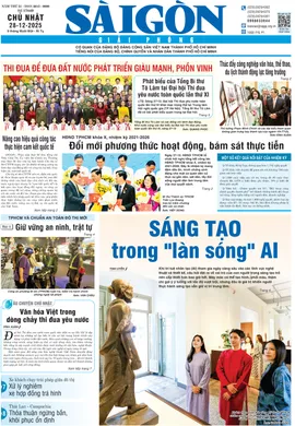 Báo Sài Gòn Giải Phóng ngày 28/12/2025