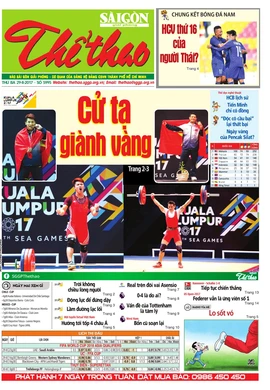 Sài Gòn Giải Phóng - Thể thao - số ngày 29/08/2017