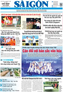 Báo Sài Gòn Giải Phóng ngày 10/8/2025