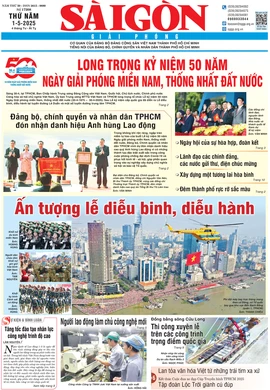 Báo Sài Gòn Giải Phóng ngày 1/5/2025
