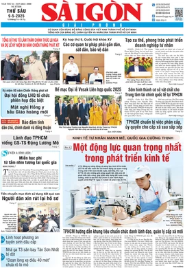 Báo Sài Gòn Giải Phóng ngày 9/5/2025