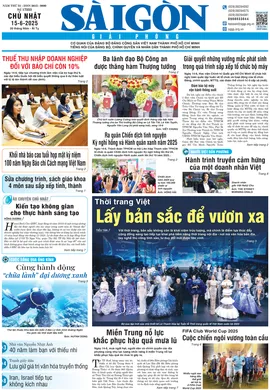 Báo Sài Gòn Giải Phóng ngày 15/6/2025