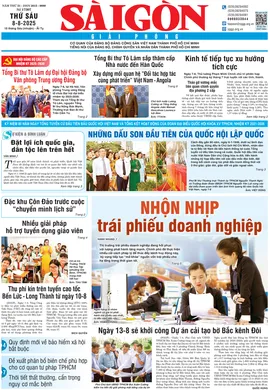 Báo Sài Gòn Giải Phóng ngày 8/8/2025