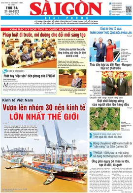 Báo Sài Gòn Giải Phóng ngày 21/10/2025