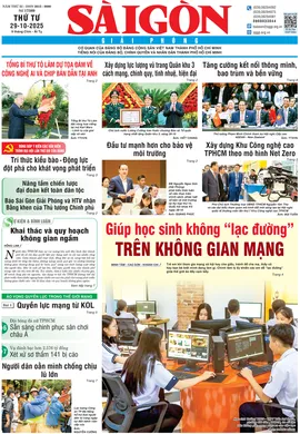 Báo Sài Gòn Giải Phóng ngày 29/10/2025