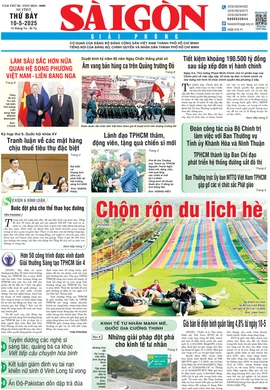 BÁO SÀI GÒN GIẢI PHÓNG - NGÀY 10/5/2025