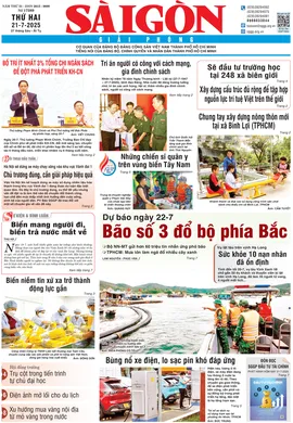 BÁO SÀI GÒN GIẢI PHÓNG - NGÀY 21/7/2025