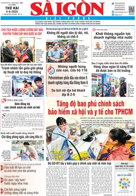 BÁO SÀI GÒN GIẢI PHÓNG - NGÀY 4/8/2025