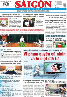 BÁO SÀI GÒN GIẢI PHÓNG NGÀY 10/6/2025